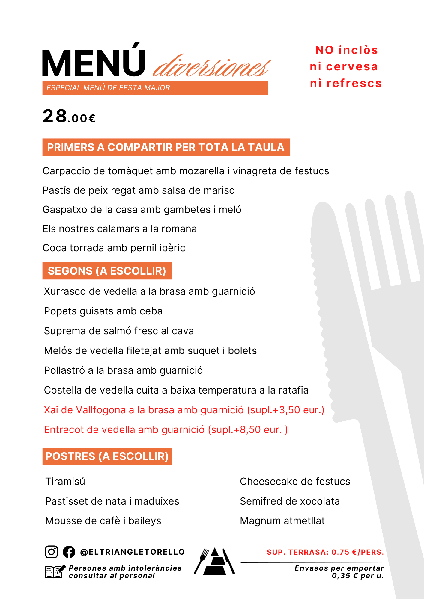 Menú